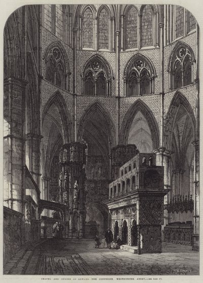 Kapelle und Schrein von Edward dem Bekenner, Westminster Abbey von Samuel Read